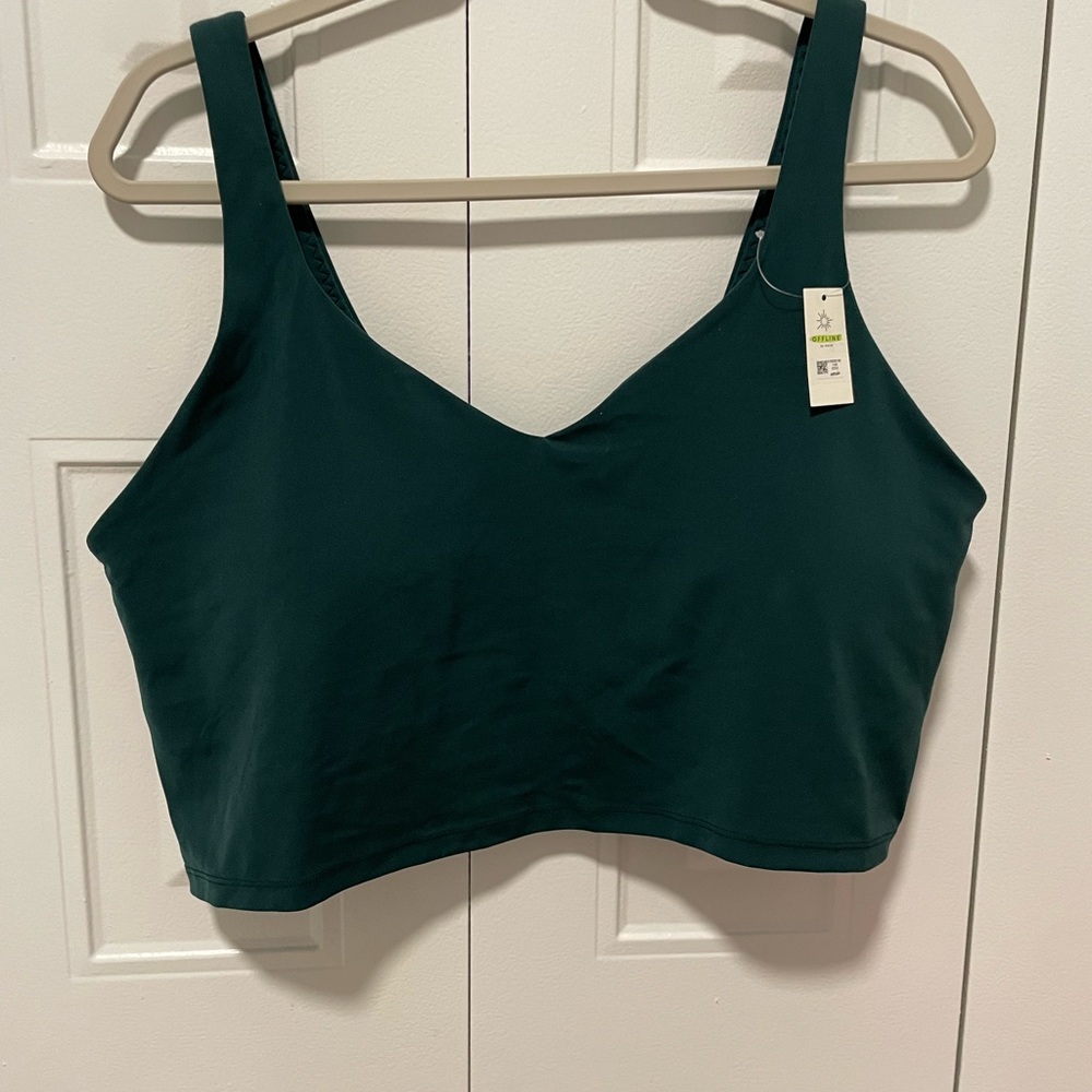 OFFLINE by Aerie Real Me Longline Sports Bra
